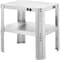 Global Industrial Adjustable Height Machine Stand, 430 Stainless Steel, 24Wx18Dx18-24H 254840SS - alternate 5